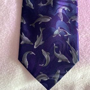 Steven Harris handmade dolphin tie